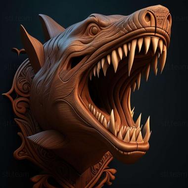 3D model Cerberodon (STL)